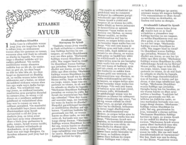 Bibel, Somali